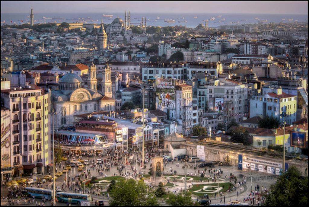 Venus Hotel Taksim Istanbul Exterior foto